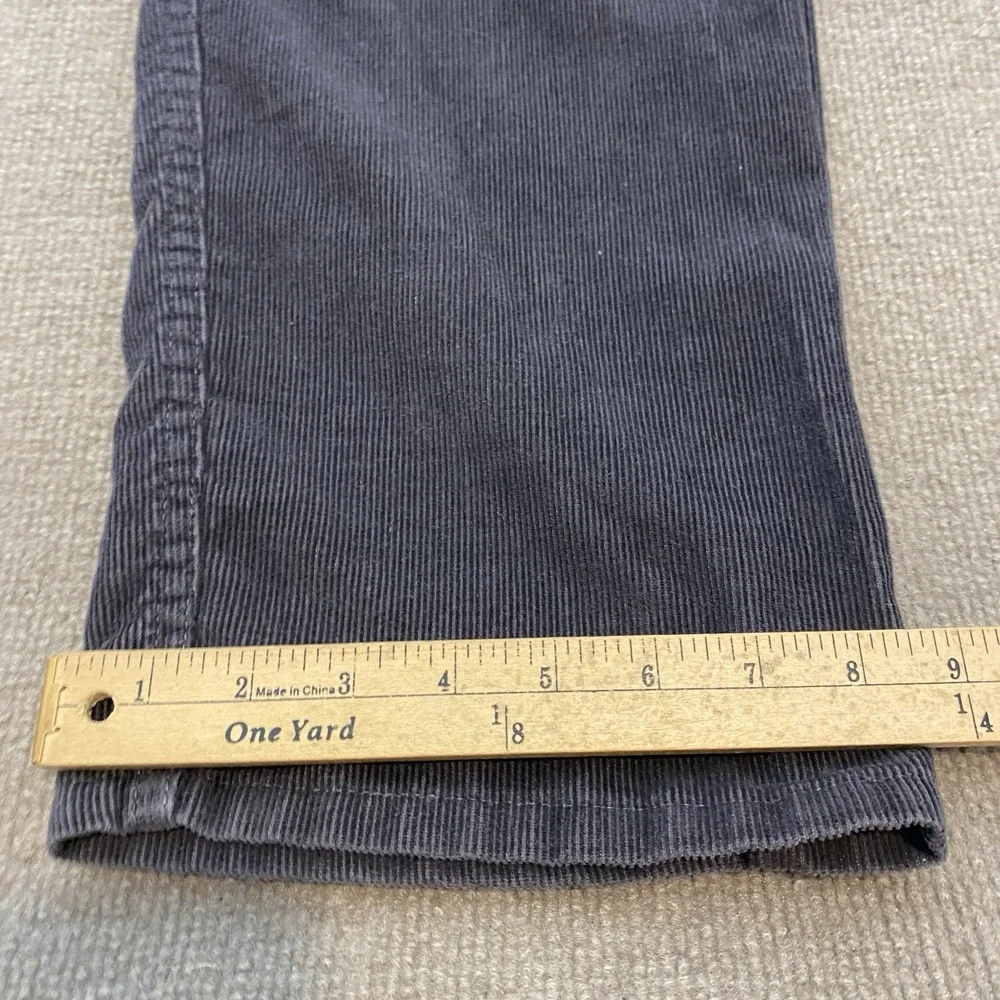 Vintage Levis 505 Corduroy Pants Mens 36x30 Gray Straight Leg 5 Pocket Baggy 90s